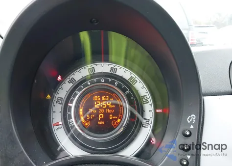 2016 Fiat 500 Pop z USA, uszkodzony, nr VIN 3C3CFFAR7GT205490